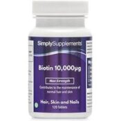 Biotin 10000mcg (120 Tablets)