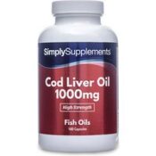 Cod Liver Oil 1000mg (120 Capsules)