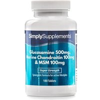 Glucosamine Chondroitin Msm (120 Tablets)