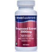 Grapeseed Extract 2000mg (360 Tablets)