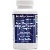 Super Magnesium 375mg Vitamin B Complex (120 Tablets)