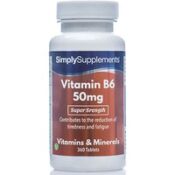 Vitamin B6 50mg (360 Tablets)