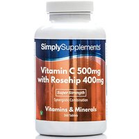 Vitamin C 500mg Rosehip 400mg (360 Tablets)