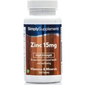 Zinc 15mg (360 Tablets)