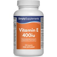 Vitamin E 400iu (240 Capsules)