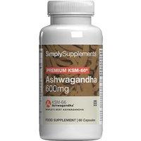 Ashwagandha 600mg (60 Capsules)