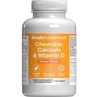 Chewable Calcium Vitamin D (120 Tablets)