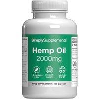 Hemp Seed Oil (120 Capsules)