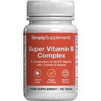 Super Vitamin B Complex (120 Tablets)