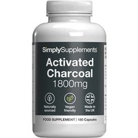 Activated Charcoal Capsules 1800mg