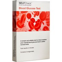 Blood Glucose Test - SELFCheck