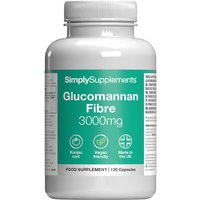 Glucomannan Fibre Capsules 3000mg