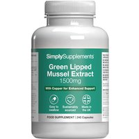 Green Lipped Mussel Extract 1500mg