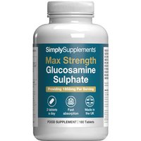 Max Strength Glucosamine Sulphate 1858mg 2KCl